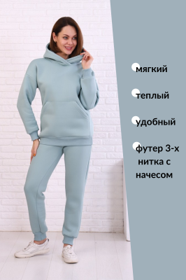 Костюм женский трикотажный мод. 3002 ТрД. Цвет: св. зеленый