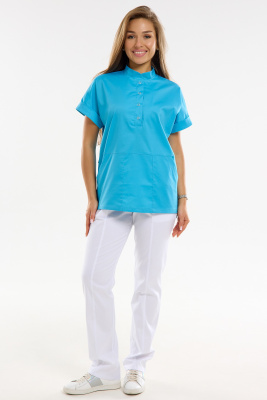 Брюки женские  481  CVC. Цвет: белый