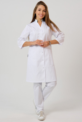 Халат женский 212. Цвет: белый 