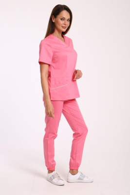 Костюм хирургический 241 CVC. Цвет: розовый
