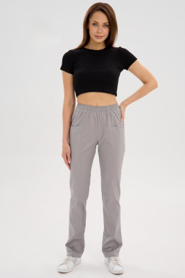 Брюки женские  481  CVC. Цвет: серый