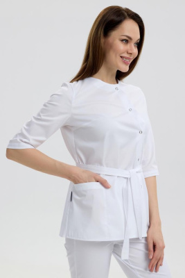 Куртка женская  225 CVC. Цвет: белый