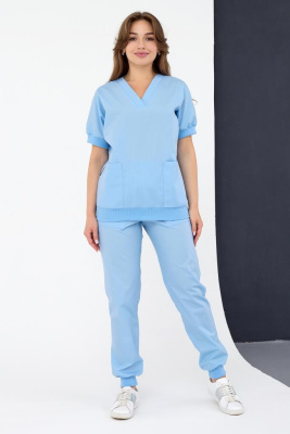 Костюм хирургический  215 ТС. Цвет: холодный голубой