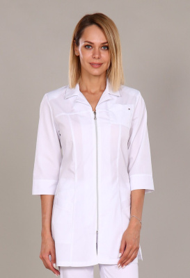 Куртка женская  161 ТС. Цвет: белый