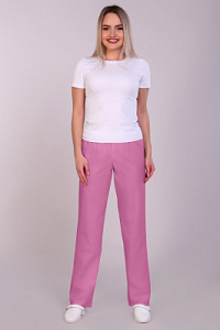 Брюки женские  275 ТС. Цвет: розовый