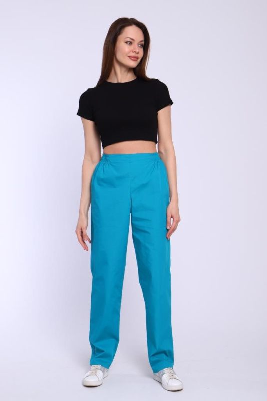 Брюки женские  221 ТС. Цвет: изумрудный