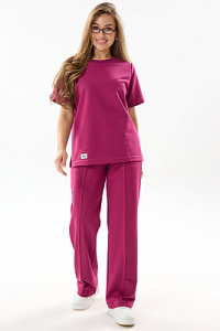 Костюм женский трикотажный мод. 2010 Тр. Цвет: брусничный