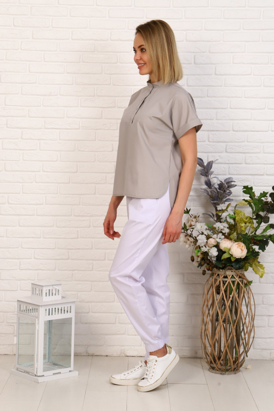 Куртка женская  189 ТС. Цвет: серый