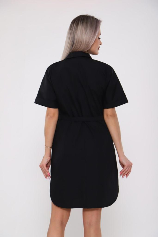 Халат женский 198 ТС. Цвет: черный