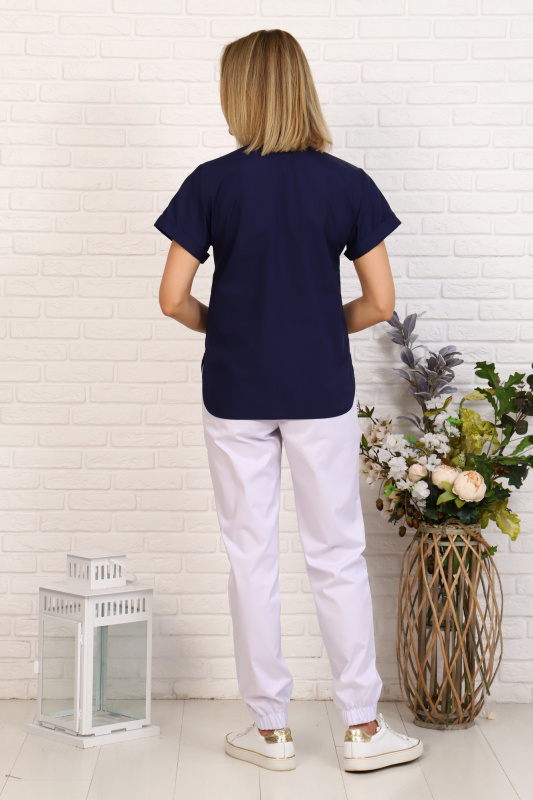 Куртка женская  189 ТС. Цвет: темно-синий