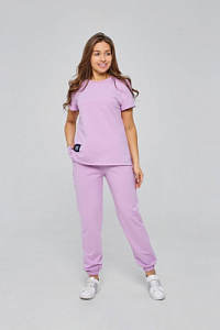 Костюм женский трикотажный мод. 2002 ТрК. Цвет:сиреневый