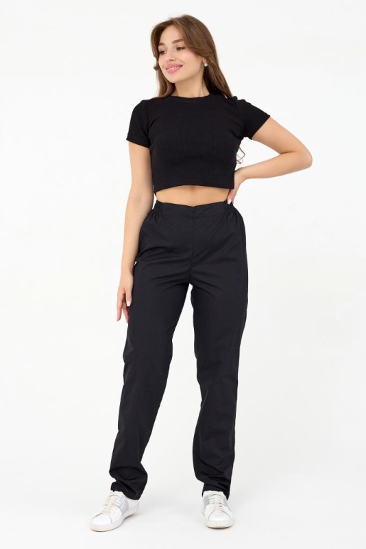 Брюки женские 281 ТС. Цвет: черный