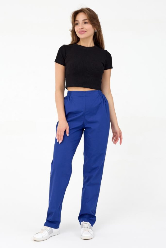 Брюки женские 281 ТС. Цвет: синий
