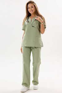 Костюм женский мод. 403 ТСК цв.125 (оливковый)