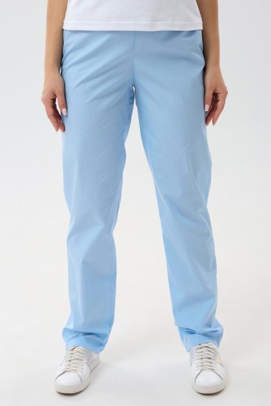 Брюки женские 281 ТС. Цвет: холодный голубой