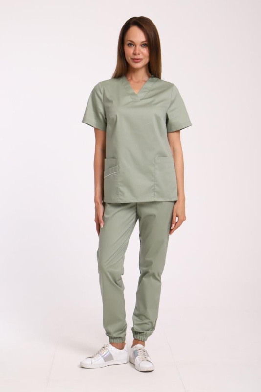 Костюм хирургический 241 CVC. Цвет: оливковый