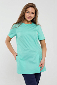 Куртка женская  213 CVC. Цвет: светло-бирюзовый