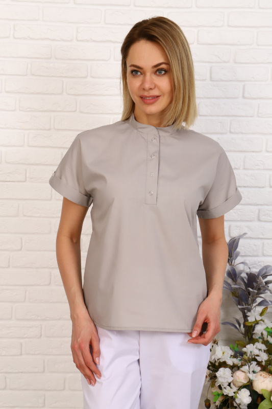 Куртка женская  189 ТС. Цвет: серый