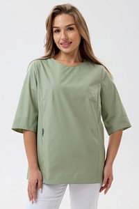 Блузка женская 217 ТС. Цвет: оливковый