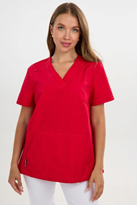 Куртка женская 555 ТС. Цвет: красный