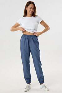 Брюки женские  221 ТС. Цвет: джинс