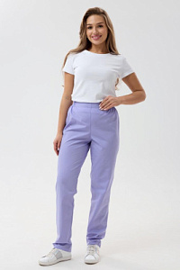 Брюки женские 281 ТС. Цвет: сиреневый