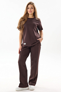 Костюм женский трикотажный мод. 2010 Тр. Цвет: шоколад