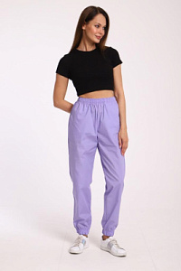Брюки женские 221ТС. Цвет: сиреневый