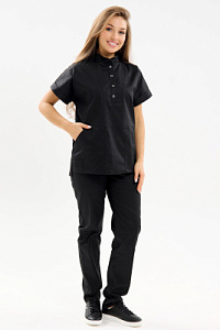 Костюм женский 401 CVC. Цвет: Черный